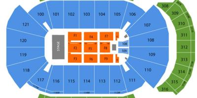 Veteranlar jacksonville xəritə xatirə Arena