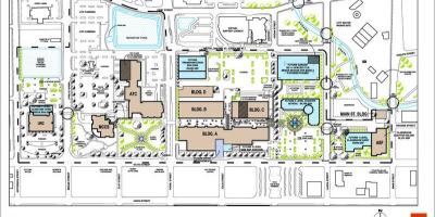 Fscj جنوبی نقشه پردیس