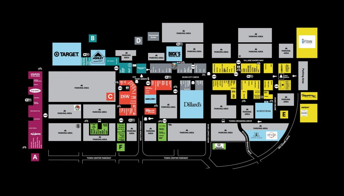 carte de st johns town center