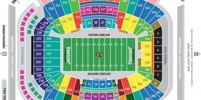 Everbank სფეროში სტადიონი რუკა